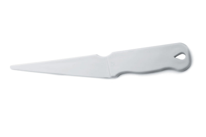 Couteau de décor en polymère blanc 27cm ultra-précis