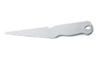 Couteau de décor en polymère blanc 27cm ultra-précis