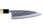 Couteau Deba Japan Kanetsune White Steel 2 16,5cm Damas 11 couches