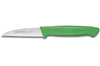 Couteau d'office Bargoin Creative Chef lame droite 8cm manche surmoulé vert