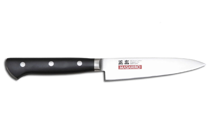 Couteau d'office japonais Masahiro lame 12cm acier MBS-26