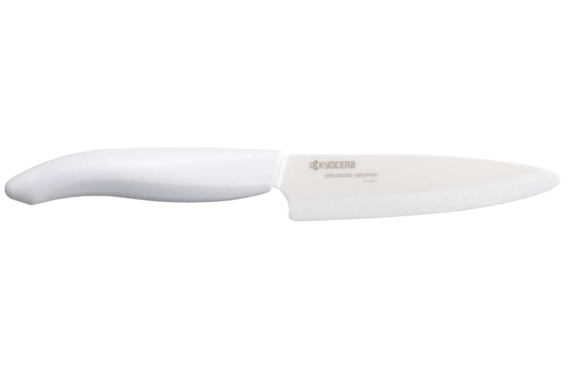 Couteau d'office Kyocera lame céramique 11cm manche blanc