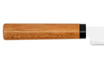 Couteau office + légumes KAI lame 9cm manche cerisier + étui protecteur