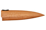 Couteau office + légumes KAI lame 9cm manche cerisier + étui protecteur