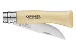 Couteau opinel traditionnel n°7 lame 8cm virole tournante manche en hêtre