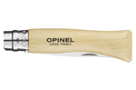 Couteau opinel traditionnel n°7 lame 8cm virole tournante manche en hêtre