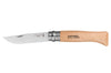 Couteau opinel traditionnel n°8 lame 8.5cm virole tournante manche en hêtre