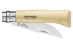 Couteau opinel traditionnel n°8 lame 8.5cm virole tournante manche en hêtre