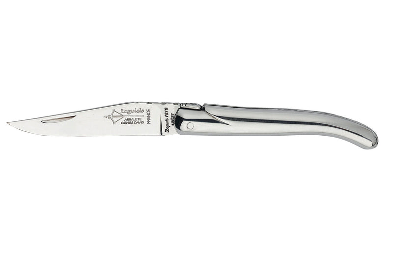 Couteau Laguiole Arbalète G.DAVID manche 8cm tout inox