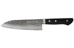 Couteau santoku 16,5cm Japan Kanetsune acier VG1 martelé