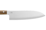 Couteau Santoku Due Cigni Hakucho 18cm manche olivier