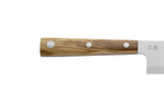 Couteau Santoku Due Cigni Hakucho 18cm manche olivier