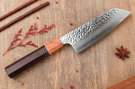 Couteau bunka 17cm japonais artisanal Yuzo Akira Tsuchime VG10