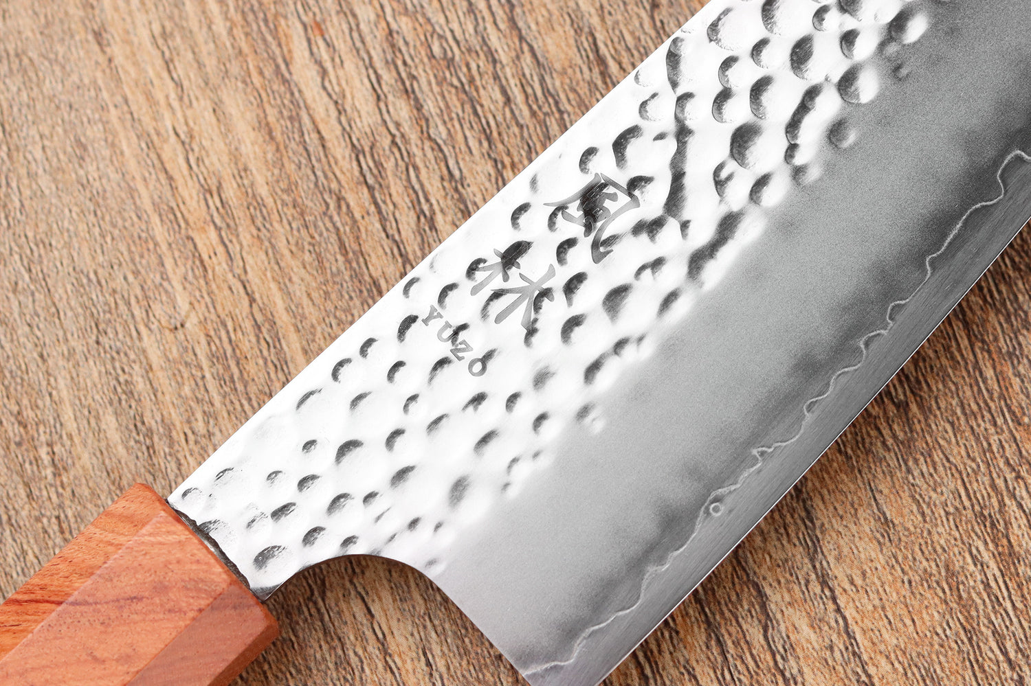 Couteau bunka 17cm japonais artisanal Yuzo Akira Tsuchime VG10