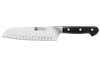 Couteau santoku Zwilling Pro forgé alvéolé 18cm