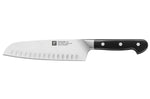 Couteau santoku Zwilling Pro forgé alvéolé 18cm