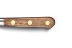 Couteau tranchelard forgé Sabatier Perigord lame 20cm manche en noyer