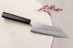 Couteau bunka 17cm japonais artisanal Nigara Hamono Tsuchime VG10 damas