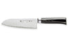 Couteau santoku Tamahagane Kyoto lame 17.5cm acier damas VG5