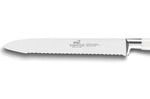Couteau universel Sabatier Toque blanche 100% forgé denté 12cm