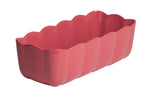 Moule à cake Emile Henry Madeleine en céramique 28,5x13x9cm Rose Candy