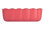 Moule à cake Emile Henry Madeleine en céramique 28,5x13x9cm Rose Candy