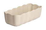 Moule à cake Emile Henry Madeleine en céramique 28,5x13x9cm Argile
