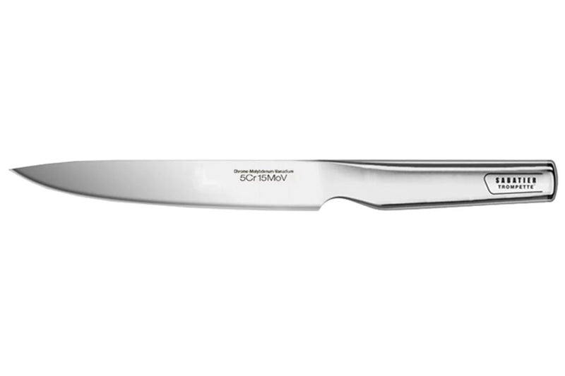 Couteau universel Sabatier Trompette design Tout Inox 13cm