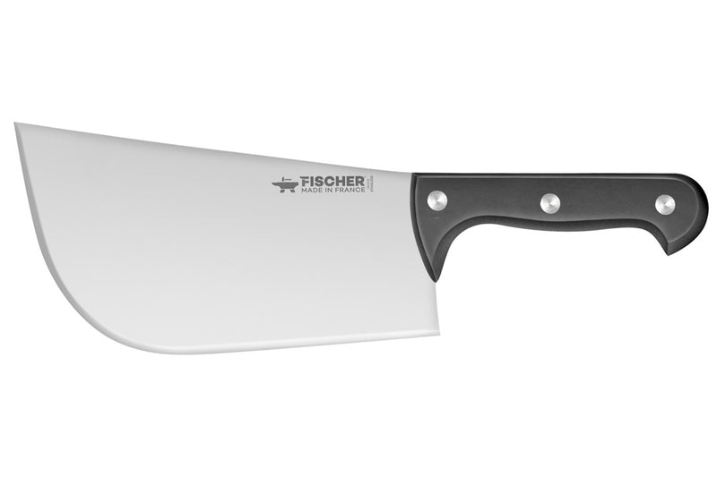 Feuille Suisse de boucher Fischer lame acier inox 23cm