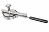 Reconstitueur de steak haché manuel rond en inox