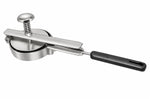 Reconstitueur de steak haché manuel rond en inox