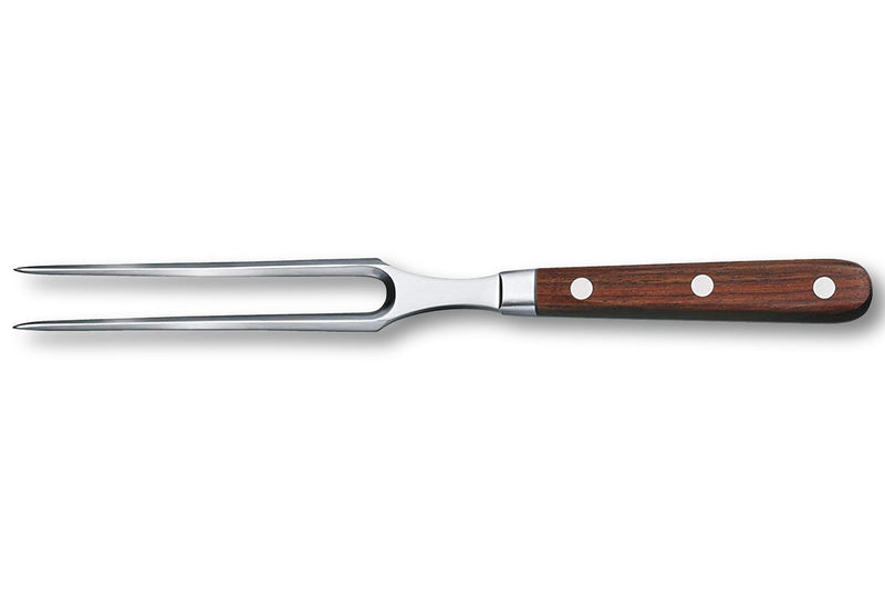 Fourchette Chef Victorinox Grand Maître Rosewood forgée 15cm manche palissandre