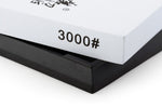 Pierre à aiguiser TAIDEA grain fin 3000 + socle