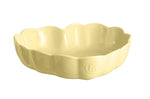 Moule cœur Emile Henry Madeleine en céramique 26,5x24,5x6,5cm Vanille