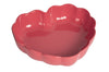 Moule cœur Emile Henry Madeleine en céramique 26,5x24,5x6,5cm Rose Candy
