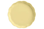 Plat à tarte rond Emile Henry Madeleine en céramique 31cm Vanille