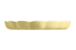 Plat à tarte rond Emile Henry Madeleine en céramique 31cm Vanille