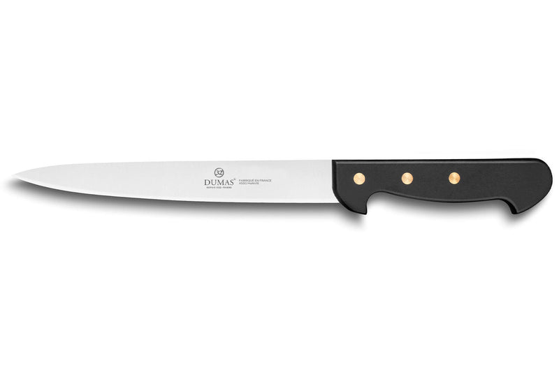 Couteau à dénerver 32 Dumas Affil inox 20cm manche 3 rivets lame souple