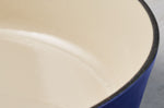 Cocotte ronde 26cm Tramontina Bestow fonte émaillée bleu 6,5L