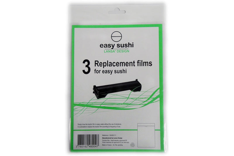 Set de 3 films de traction pour machine à sushis Easy Sushi