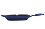 Poêle grill carrée 27cm Tramontina Bestow fonte émaillée bleu