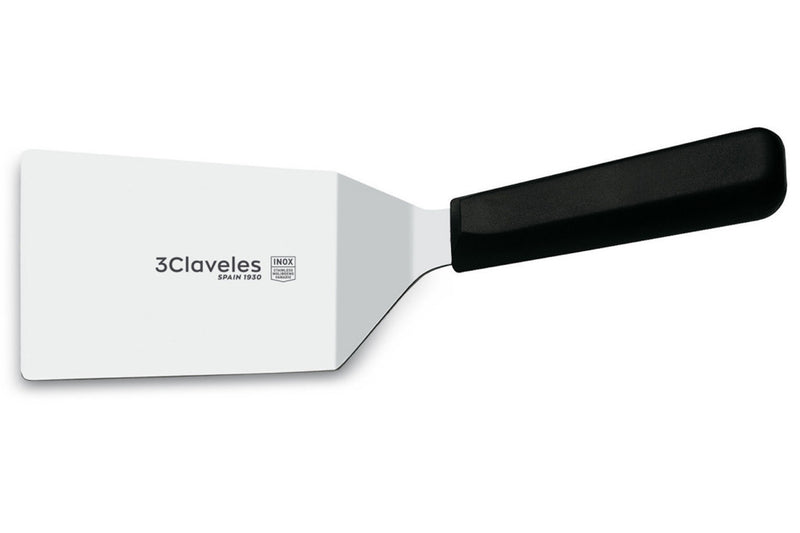 Spatule coudée rectangulaire 3 Claveles lame 11cm
