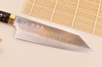 Couteau bunka 16,5cm japonais artisanal Takeshi Saji BS2 Rainbow