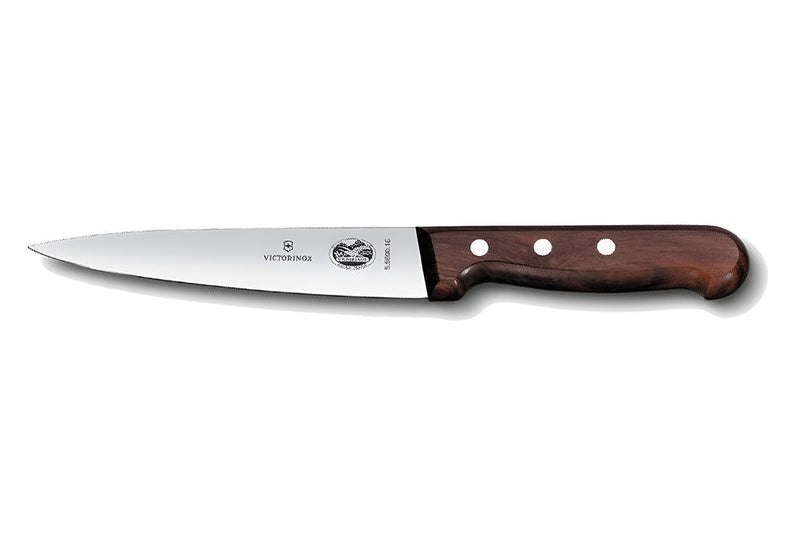 Couteau à désosser/saigner 16cm, manche palissandre Victorinox 5.5600.16