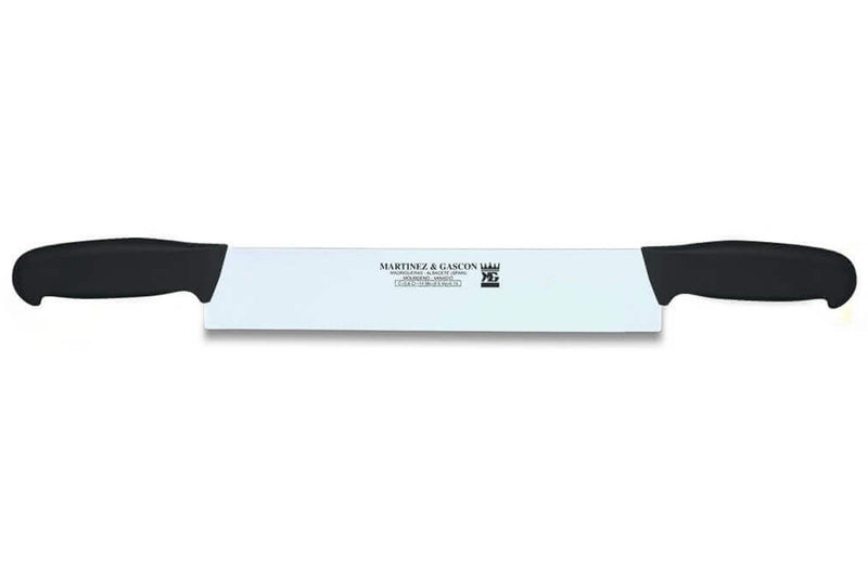 Couteau à fromage 2 manches Martinez & Gascon noir - 32cm