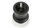 Moulin à poivre manuel Peugeot Palace en bois de hêtre noir satin et métal argenté 10cm