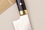 Couteau de chef 21cm japonais artisanal Takeshi Saji BS2 Rainbow