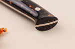 Couteau de chef 21cm japonais artisanal Takeshi Saji BS2 Rainbow