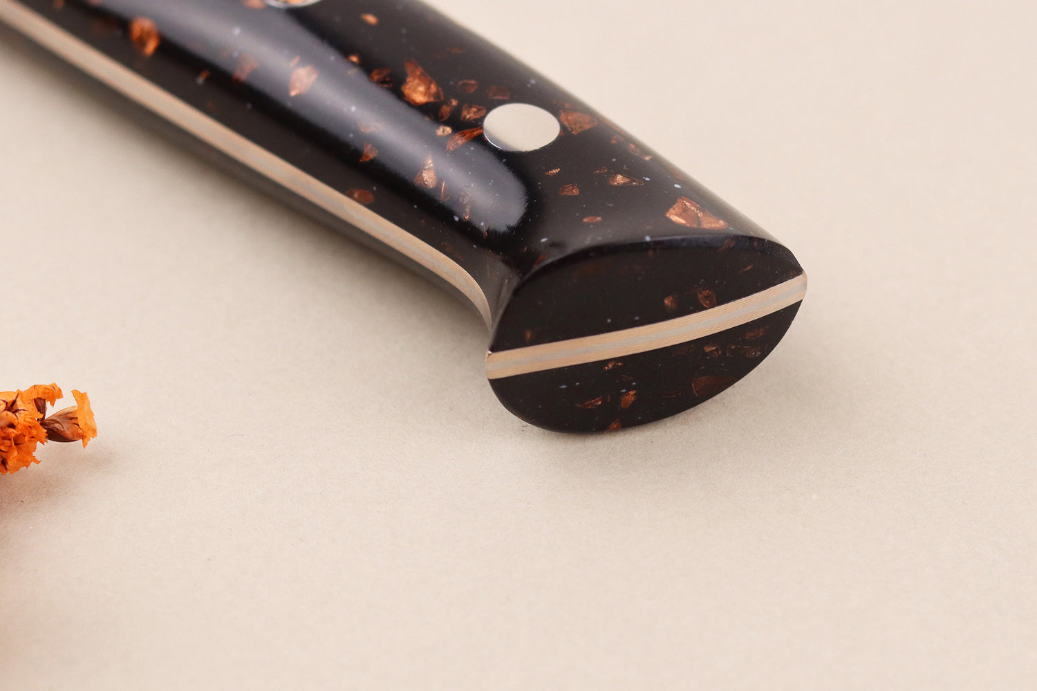 Couteau de chef 21cm japonais artisanal Takeshi Saji BS2 Rainbow