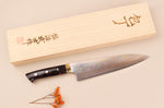 Couteau de chef 21cm japonais artisanal Takeshi Saji BS2 Rainbow